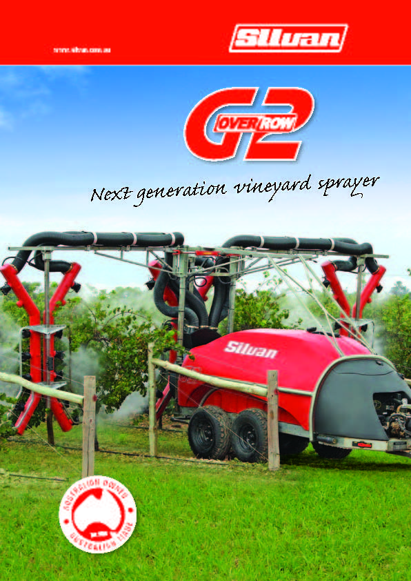 G2 Over Row Vineyard Sprayer Brochure