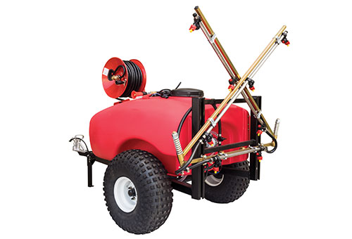 300L MOTORISED LIGHTFOOT SPRAYER with Reel and 4M Folding Boom