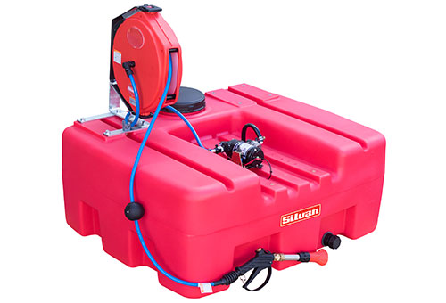 300L Smoothflo SQUATPAK Sprayer with 15m spring retractable hose reel