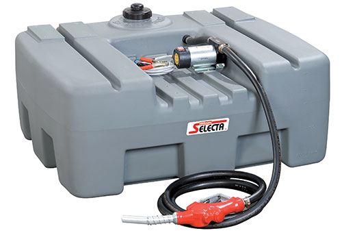 SILVAN 12V 200L Diesel Transfer Unit with lockable cover