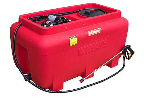 200L TRUKPAK SPRAYER with 14L/min Aquatec pump & boomless nozzle kit
