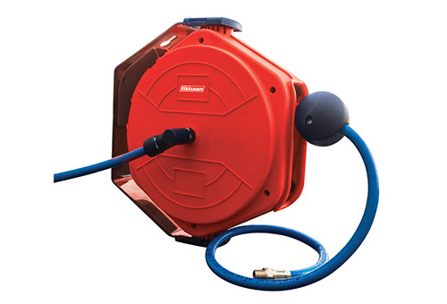 10M SPRING RETRACTABLE HOSE REEL - Silvan